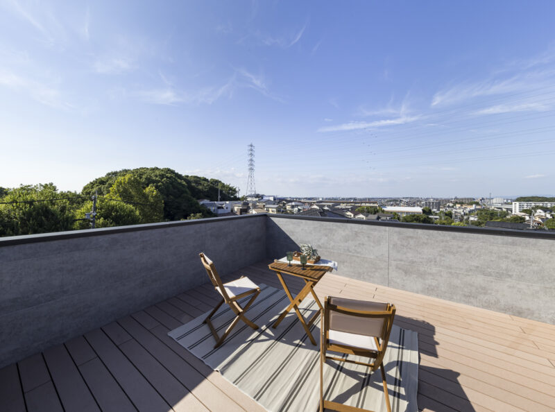 大高モデル_屋上庭園