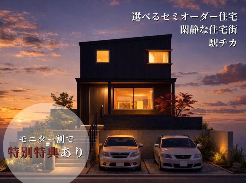 【セミオーダー分譲住宅】大高駅南 B棟（大高小学区）