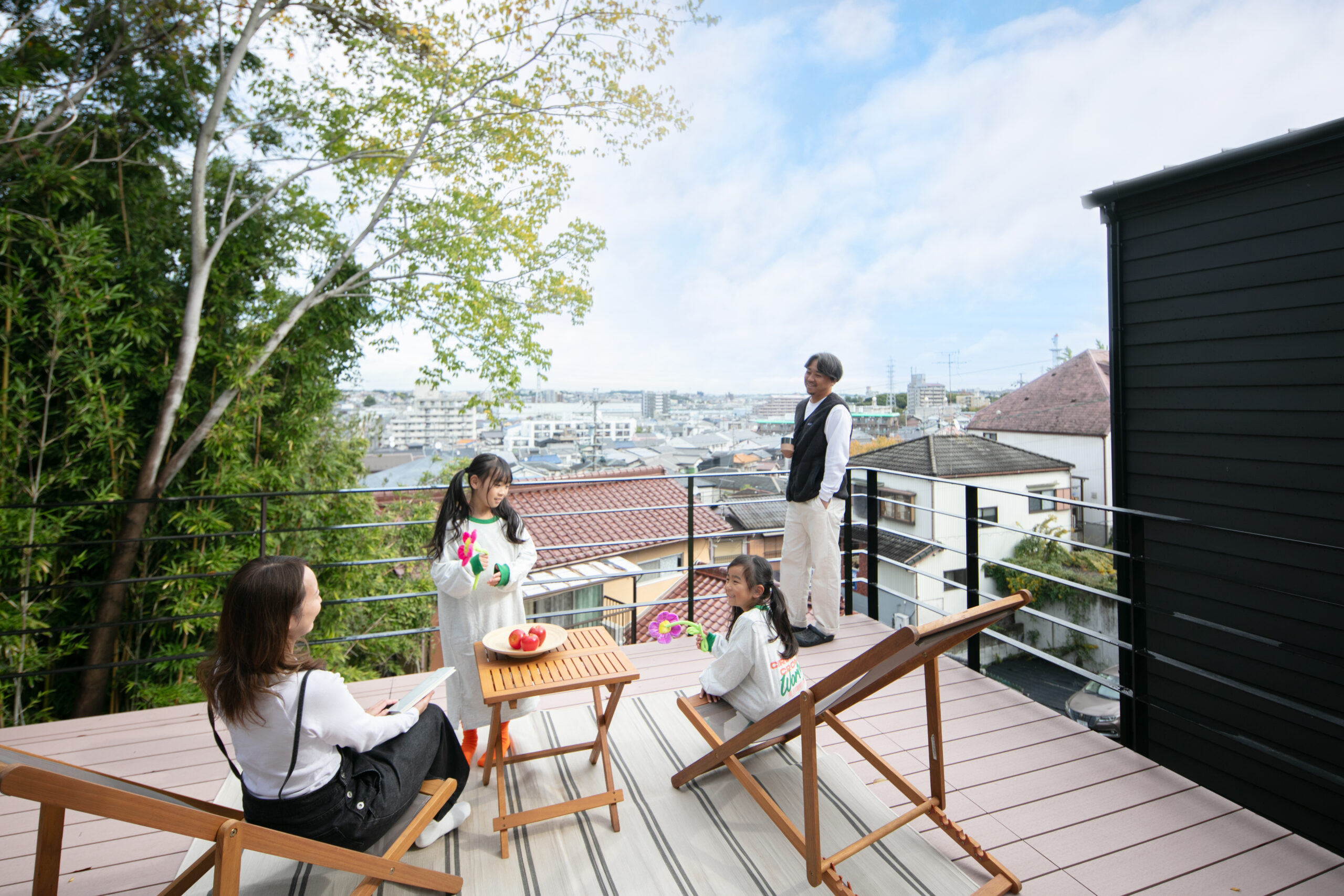 景色を楽しむ住まい